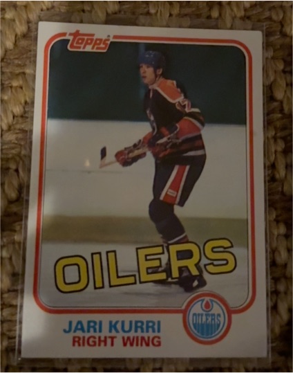1981-82 Topps #18 Jari Kurri — front