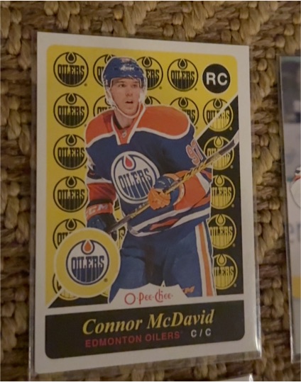 2015-16 O-Pee-Chee Update Retro #U11 Connor McDavid — front