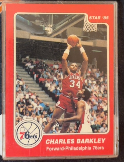 1984-85 Star #202 Charles Barkley — front