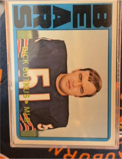 1972 Topps #170 Dick Butkus — front