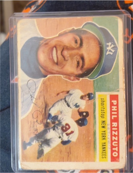 1956 Topps #113 Phil Rizzuto — front