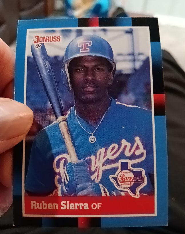 1988 Donruss #223 Ruben Sierra — front