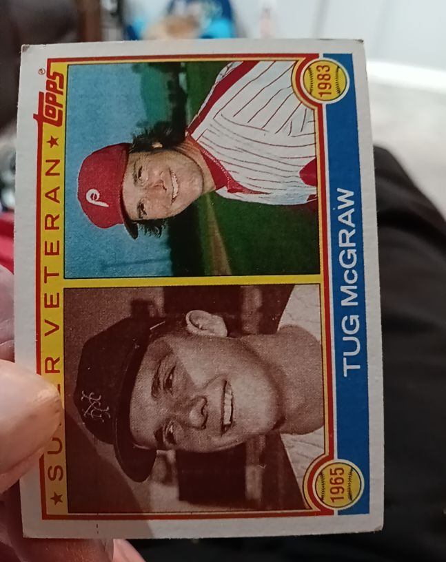 1983 Topps #511 Tug McGraw — front