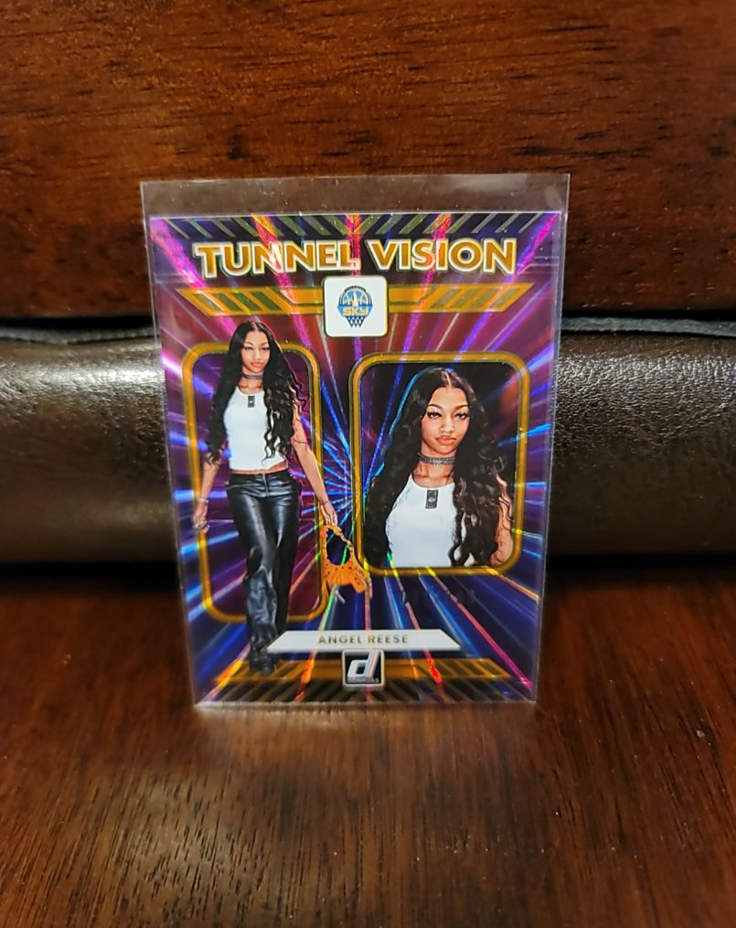2025 Panini Donruss WNBA #9 Angel Reese Tunnel Vision — front