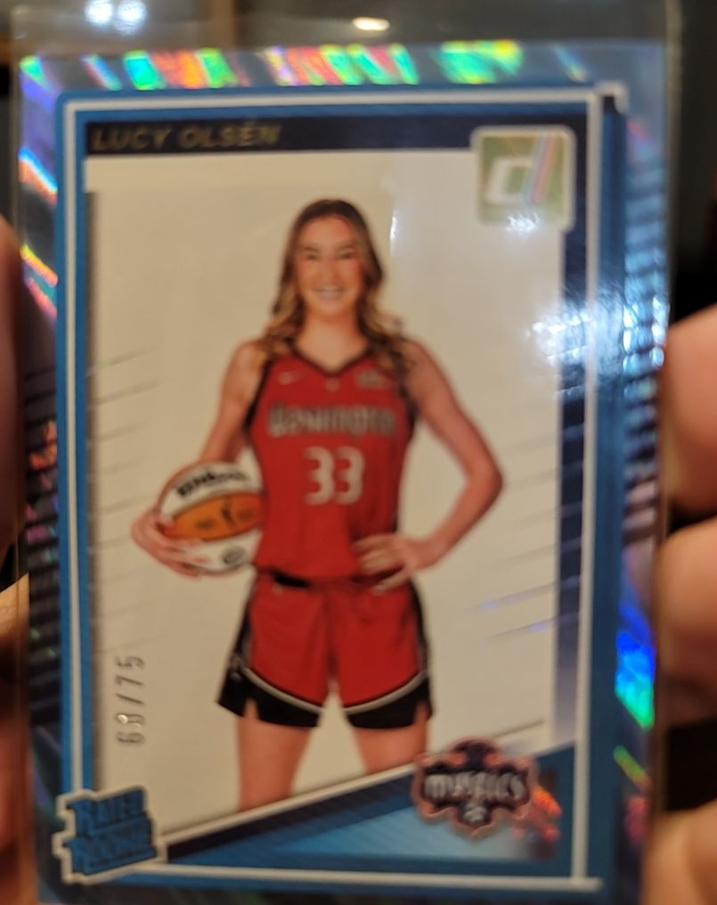 2025 Panini Donruss WNBA #97 Lucy Olsen — front