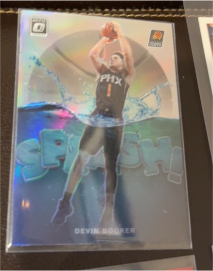 2019-20 Panini Donruss Optic #6 Devin Booker Splash! — front