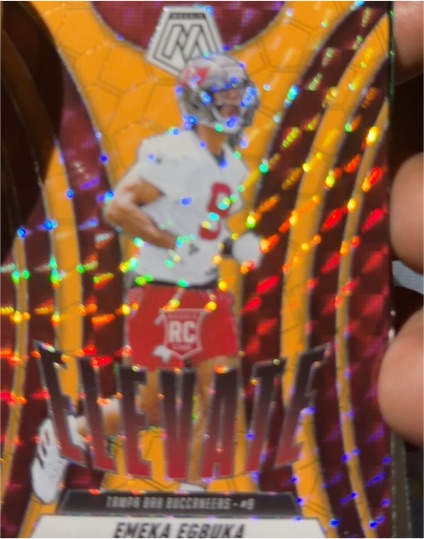 2025 Panini Mosaic Elevate #2 Emeka Egbuka — front