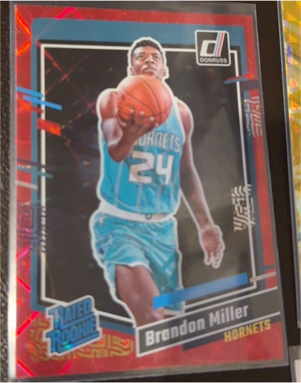 2023-24 Panini Donruss #226 Brandon Miller Rated Rookie — front
