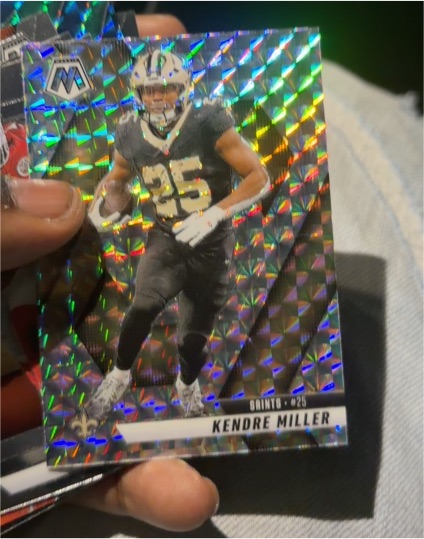 2025 Panini Mosaic #25 Kendre Miller — front