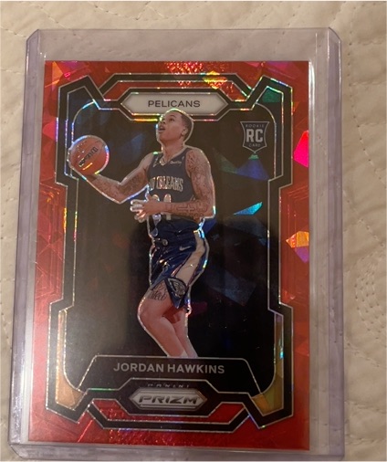 2023-24 Panini Prizm #130 Jordan Hawkins — front