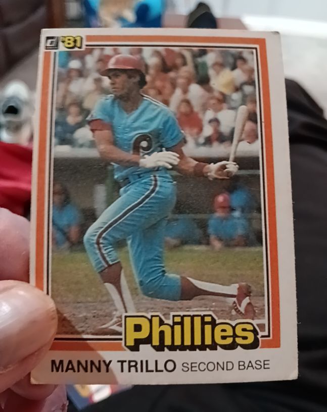 1981 Donruss #22 Manny Trillo — front