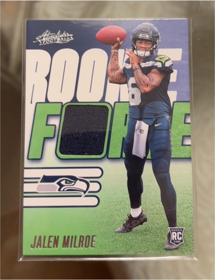 2025 Panini Absolute #RF-JME Jalen Milroe — front