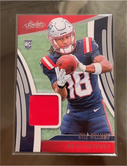 2025 Panini Absolute #ARM-KWS Kyle Williams Absolute Rookie Materials — front