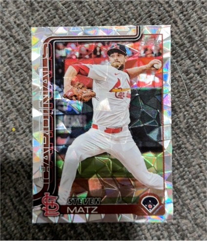 2025 Topps Update #US124 Steven Matz — front