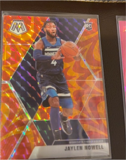 2019-20 Panini Mosaic #212 Jaylen Nowell — front
