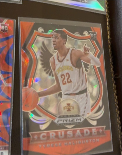 2020 Panini Prizm Draft Picks #90 Tyrese Haliburton Crusade — front