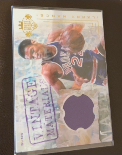 2014-15 Panini Court Kings Vintage Materials Larry Nance — front