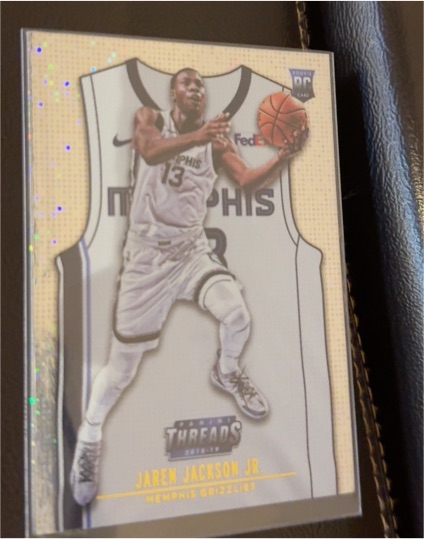 2018-19 Panini Threads #106 Jaren Jackson Jr — front