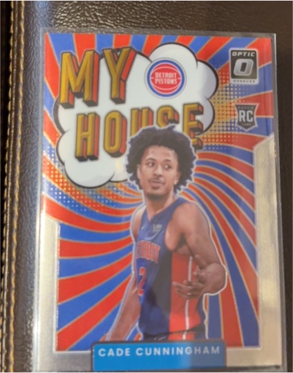 2021-22 Donruss Optic #16 Cade Cunningham My House — front
