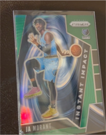 2019-20 Panini Prizm #12 Ja Morant Instant Impact — front