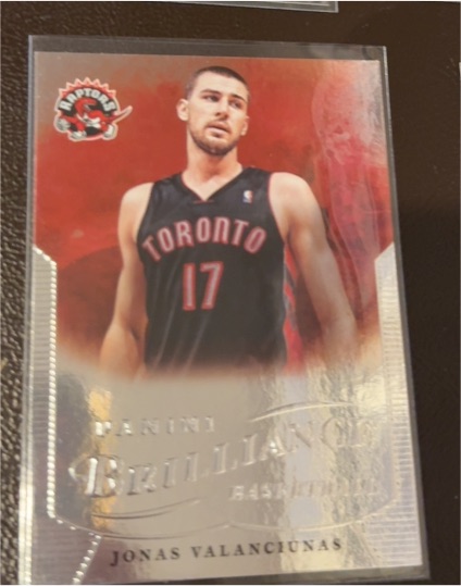2012-13 Panini Brilliance #290 Jonas Valanciunas — front