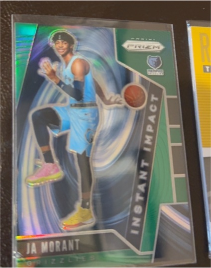 2019-20 Panini Prizm #12 Ja Morant Instant Impact — front