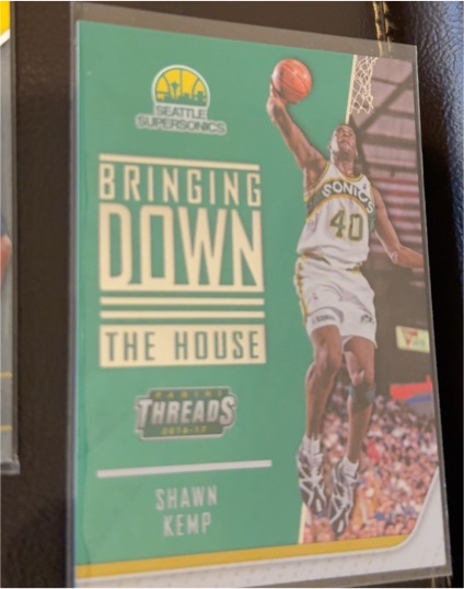 1992-93 Fleer Basketball #357 Shawn Kemp — front
