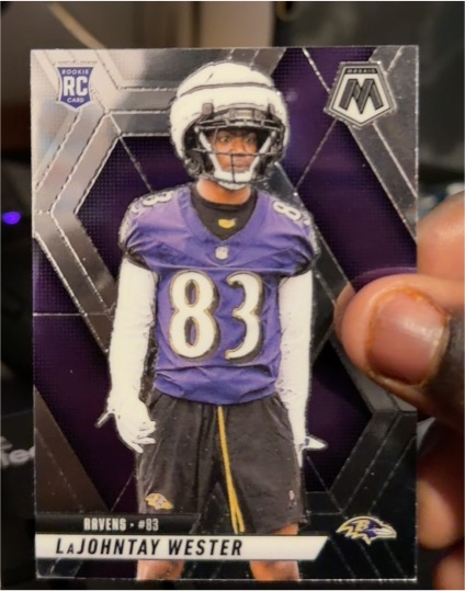 2025 Panini Mosaic #366 LaJohntay Wester — front