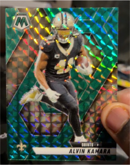 2025 Panini Mosaic #188 Alvin Kamara — front