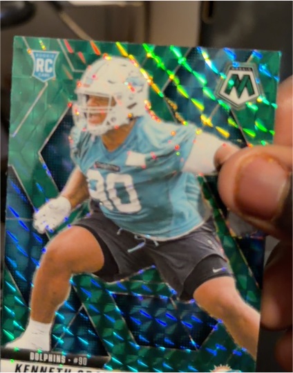 2025 Panini Mosaic #351 Kenneth Grant — front