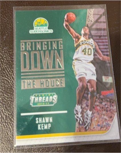 1991-92 Fleer #192 Shawn Kemp — front