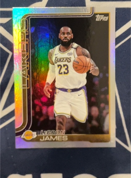 2025-26 Topps #150 LeBron James — front