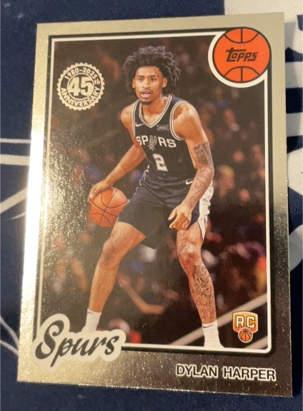 2025-26 Topps #80BK-52 Dylan Harper — front