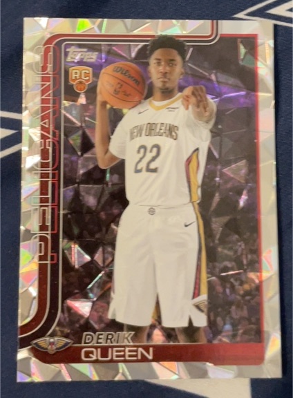 2025-26 Topps #213 Derik Queen — front