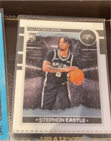 2024-25 Panini NBA Hoops #234 Stephon Castle — front