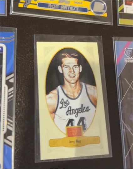 2012 Panini Golden Age #142 Jerry West Mini — front