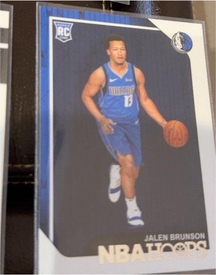 2018-19 Panini NBA Hoops #243 Jalen Brunson — front
