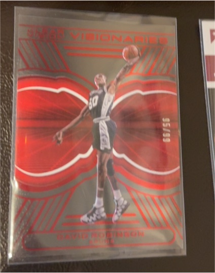 2005-06 Upper Deck Slam #56 David Robinson — front