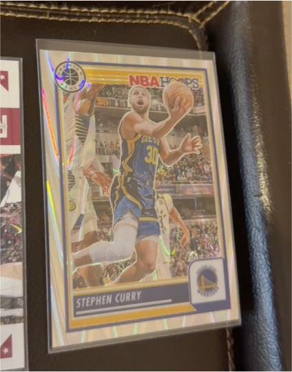 2023-24 Panini NBA Hoops Premium Stock #192 Stephen Curry — front