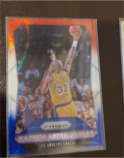 2015-16 Panini Prizm #297 Kareem Abdul-Jabbar — front