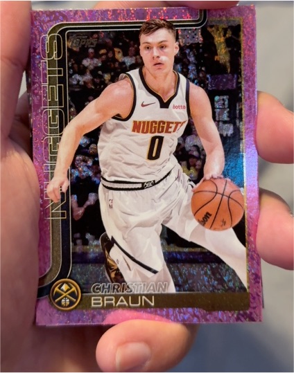 2025-26 Topps #102 Christian Braun — front