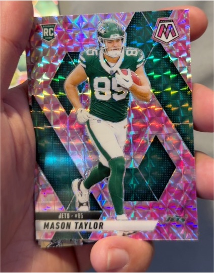 2025 Panini Mosaic #324 Mason Taylor — front