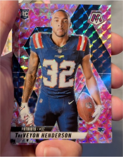 2025 Panini Mosaic #278 TreVeyon Henderson — front