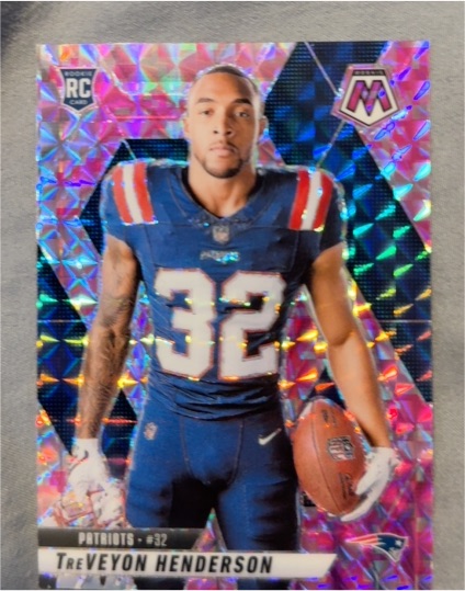 2025 Panini Mosaic #278 TreVeyon Henderson — front