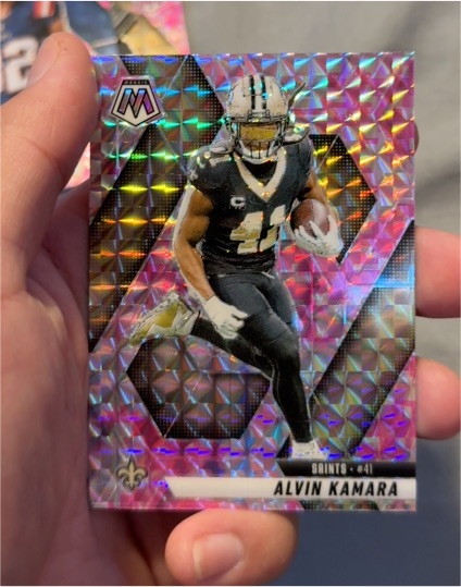 2025 Panini Mosaic #188 Alvin Kamara — front