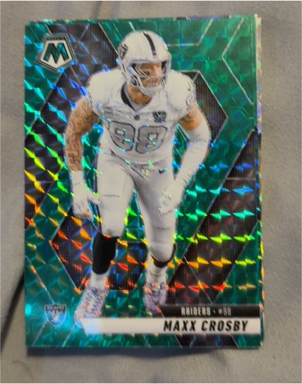 2025 Panini Mosaic #249 Maxx Crosby — front