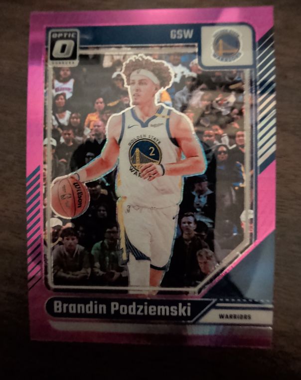 2024-25 Panini Donruss Optic #36 Brandin Podziemski — front