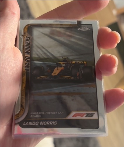 2024 Topps Chrome Formula 1 #79 Lando Norris — front