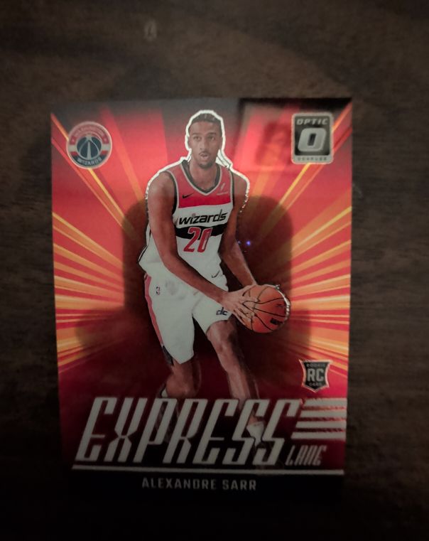 2024-25 Panini Donruss Optic #11 Alexandre Sarr Express Lane — front
