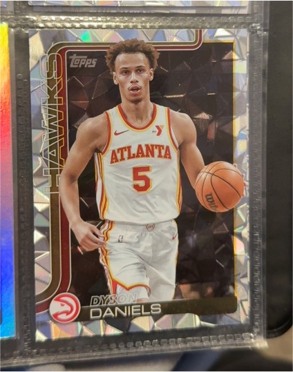 2025-26 Topps #64 Dyson Daniels — front